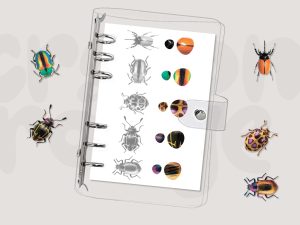 QUIET BOOK - Les insectes