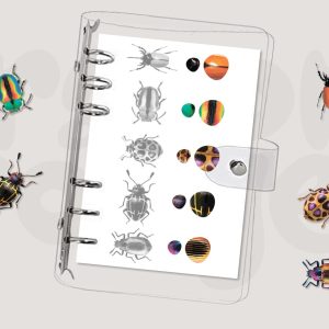 QUIET BOOK - Les insectes